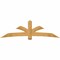 Ekena Millwork Davenport Rough Sawn Timber Gable Bracket, Western Red Cedar, 96"W x 28"H x 6"D x 6"F, 7/12 Pitch GBW096X28X0606DAV00RWR - alternate 1